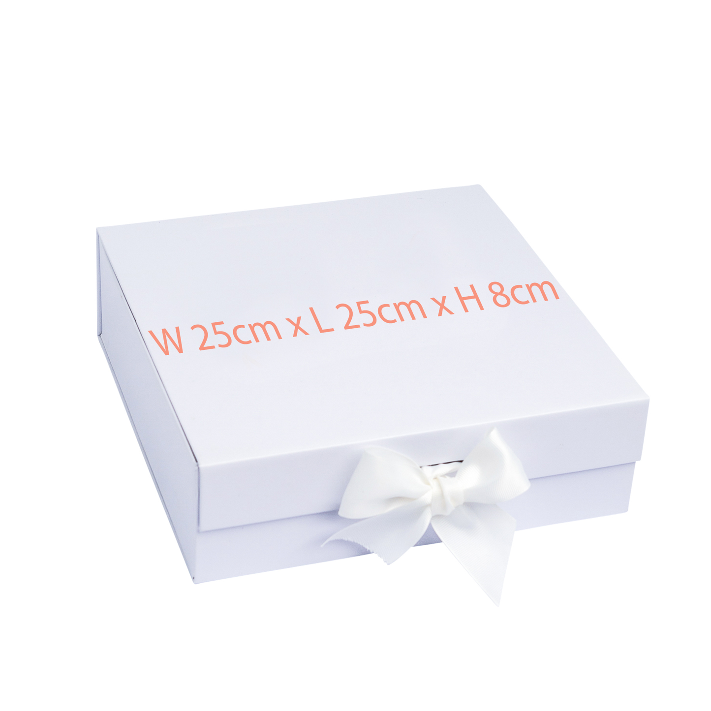 "To the Beautiful Bride" Gift Box | Gold with White Ribbon | No Name