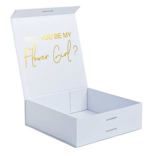 Flower girl proposal 2024 boxes