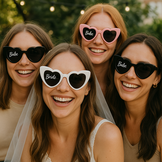 Heart-Shaped Bridesmaid Sunglasses