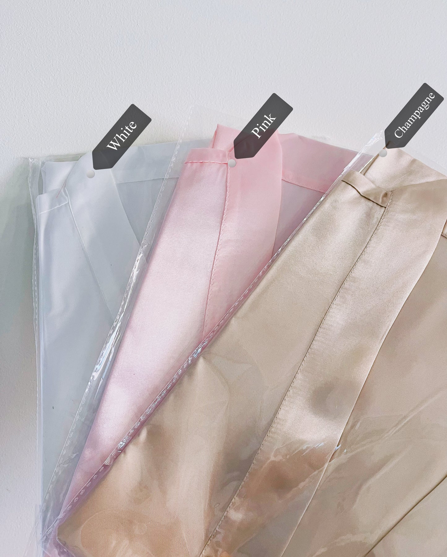 Personalised Satin Wedding Robe | Bridal & Bridesmaid Robe