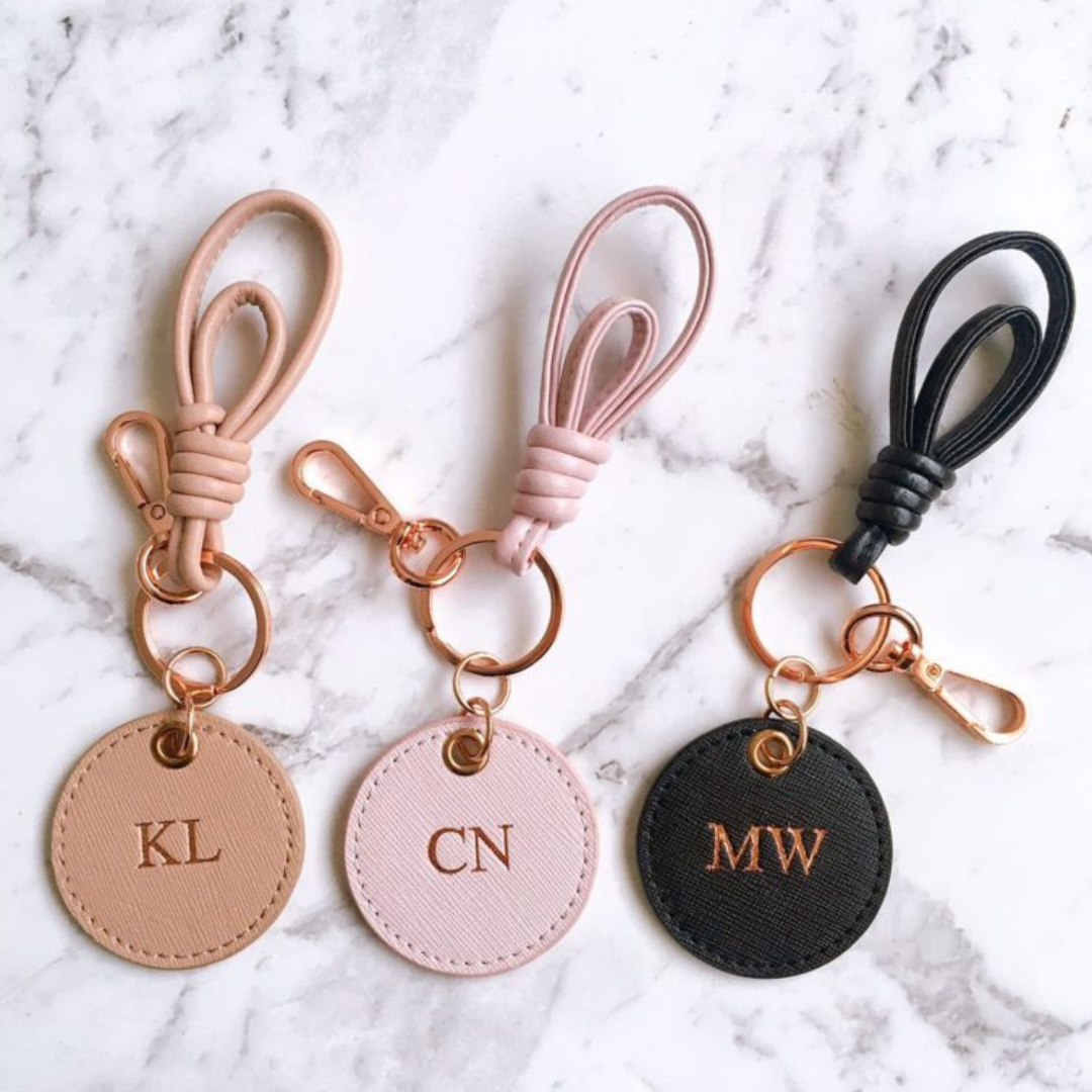 Rose Gold Key Rings & Keychains