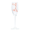 Personalised Champagne Flute Glass | Name and Role-bubbly box