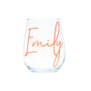 Personalised Stemless Bridal Party Glass | Bride | Maid of Honour | Bridesmaids-bubbly box