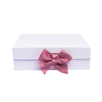"Will you be my Godmother?" Gift Box | Rose Gold with Pink Ribbon | No Name