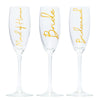 Personalised Champagne Flute Glass-bubbly box