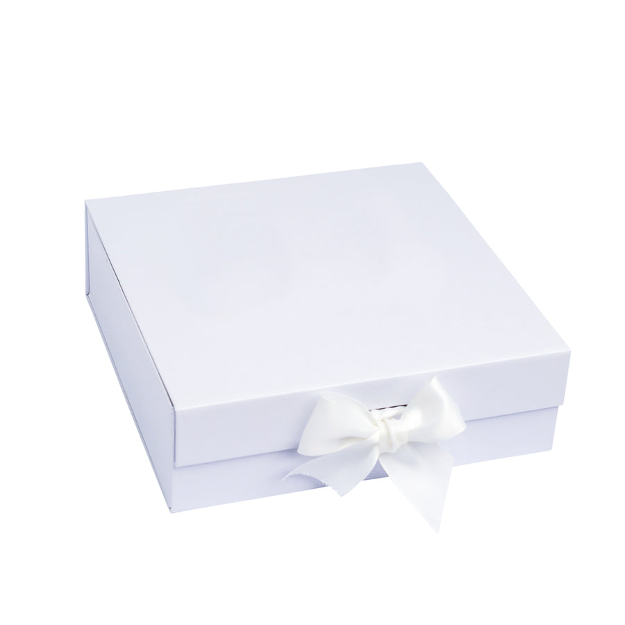 "Will you be my Godparents?" Gift Box | Gold with White Ribbon | With Name on Top
