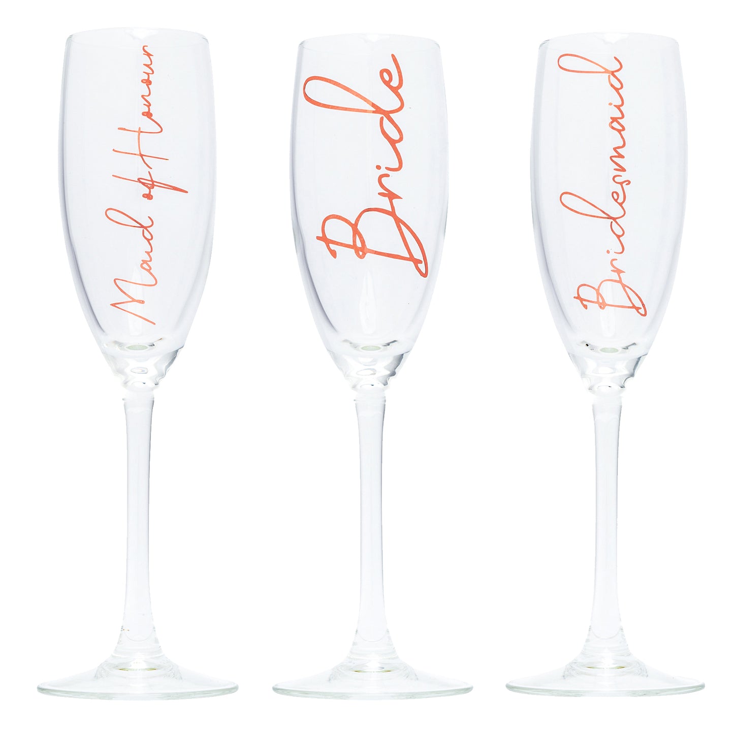 Personalised Champagne Flute Glass-bubbly box
