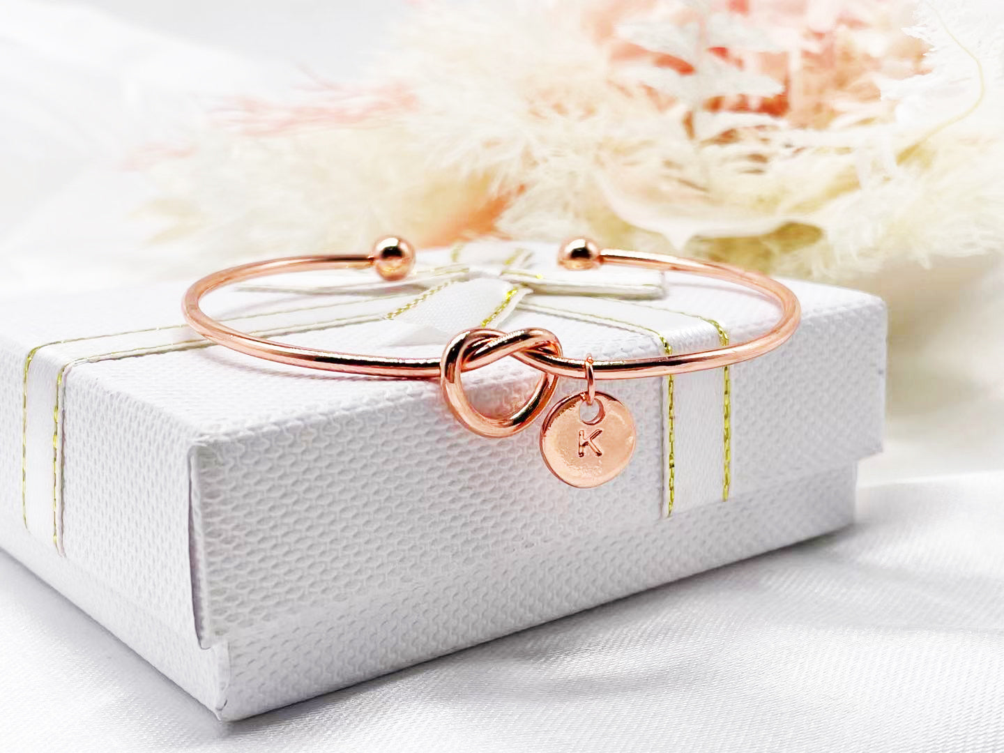 Personalised Initial Bracelet | Bridesmaid Proposal Gift 7